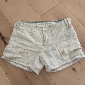 Linen shorts